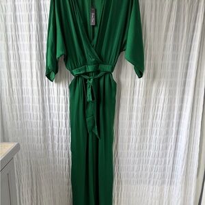 Dress Day Green Jumpsuit NWT